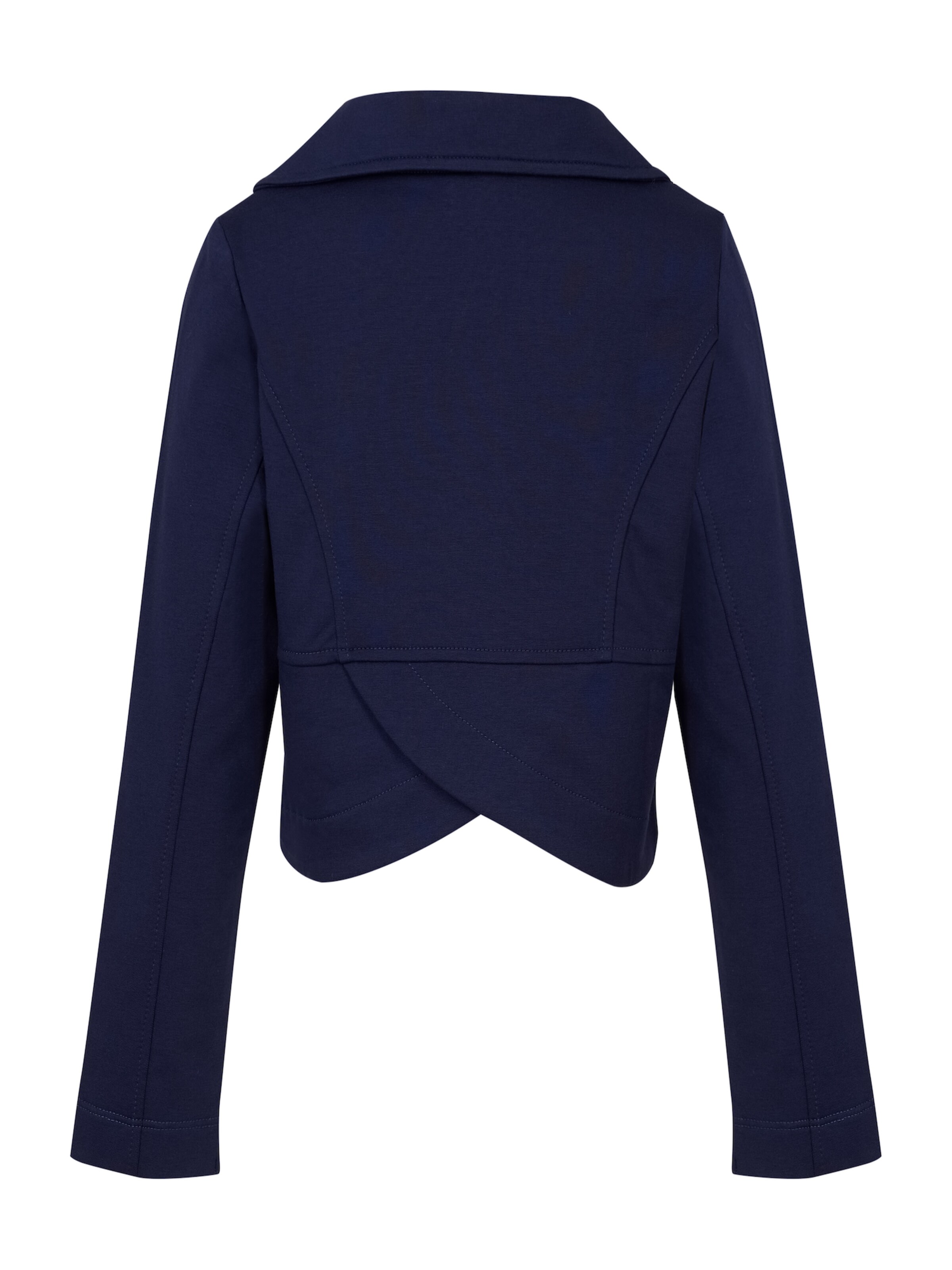 La V Bodywarmer 'Vest met klassie kraag' in Blauw
