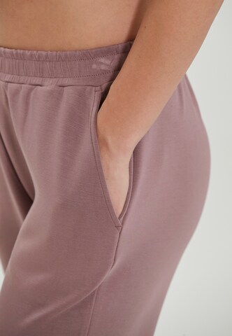 ENDURANCE Tapered Sportbroek 'Timmia' in Roze