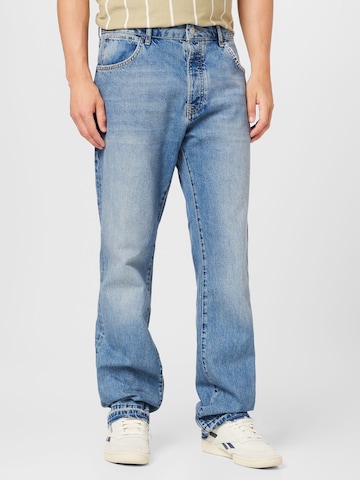 Flared Jeans di TOPMAN in blu: frontale