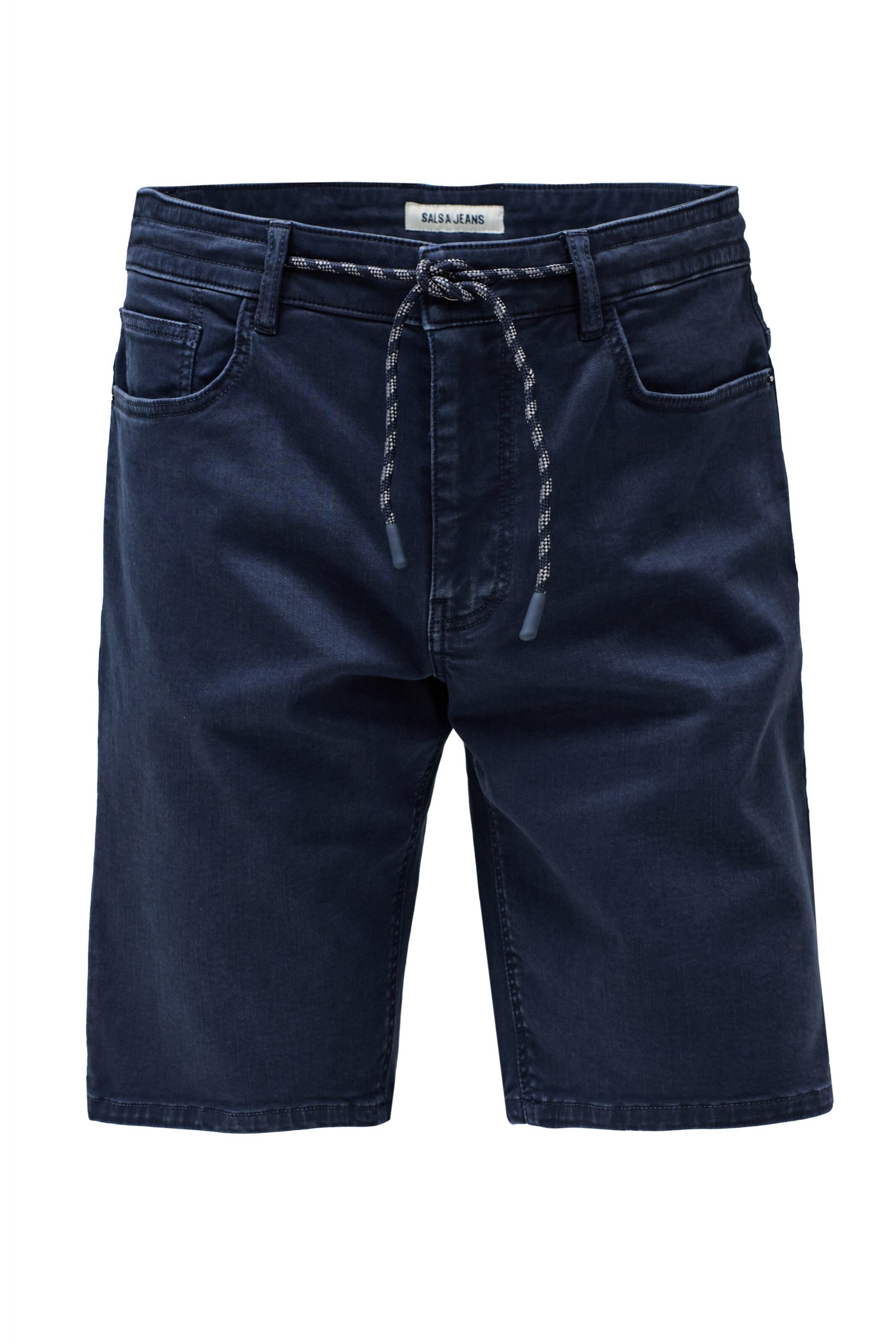 Salsa Jeans Shorts 'Joggers' in Blau: Vorderseite
