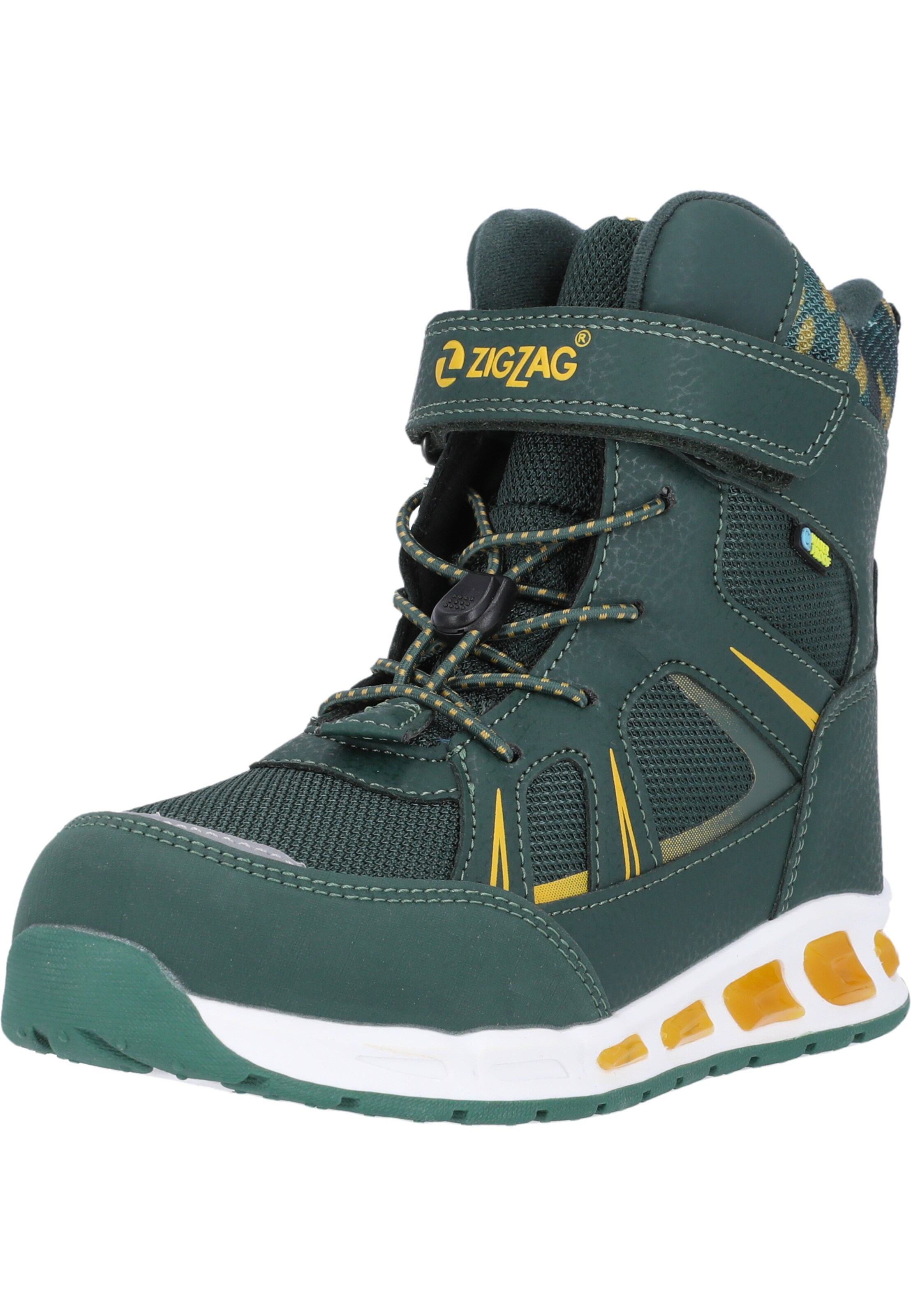 ZigZag Snowboots 'Clementu' in Groen: voorkant
