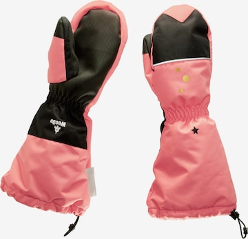 Gants 'UNIDO' WeeDo en rose : devant