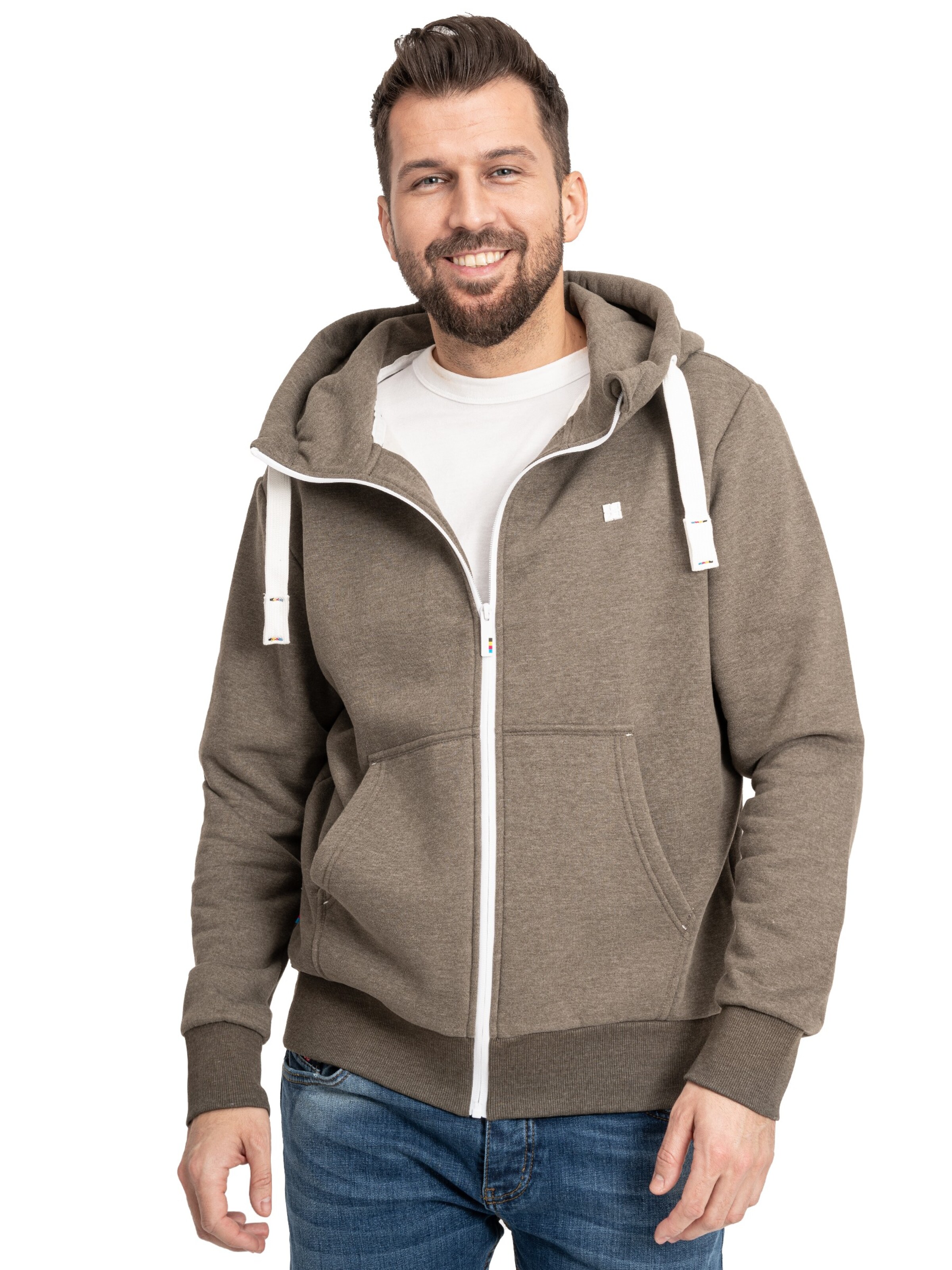 Giacca di felpa 'FinnCMYK II MEN' di deproc in marrone