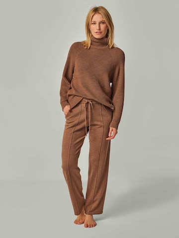YOU LOOK PERFECT Loose fit Pants 'Elisa' in Brown