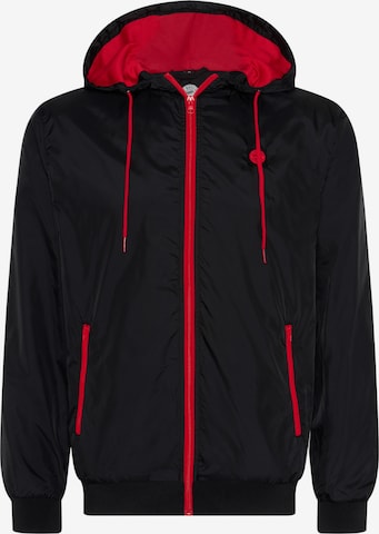 FC BAYERN MÜNCHEN Athletic Jacket 'Classic' in Black: front