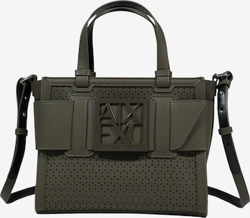ARMANI EXCHANGE - Bolso de mano 'SHOPPING BAG XW000392 AF22626' en verde: frente