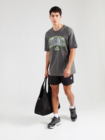 ADIDAS SPORTSWEARTehnička sportska majica - siva boja