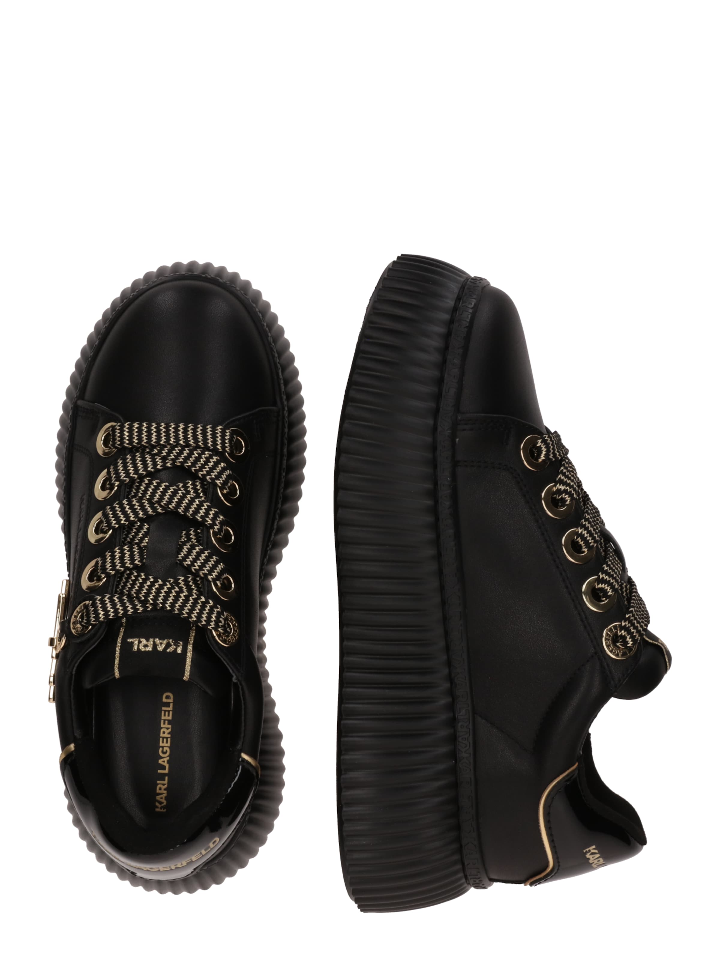 Karl Lagerfeld Platform trainers in Black