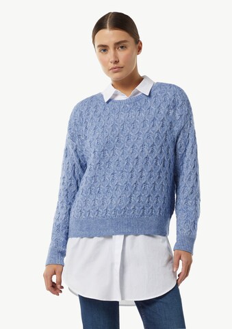 Pull-over COMMA en bleu : devant