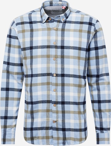 Kronstadt Regular fit Button Up Shirt 'Dean' in Blue: front
