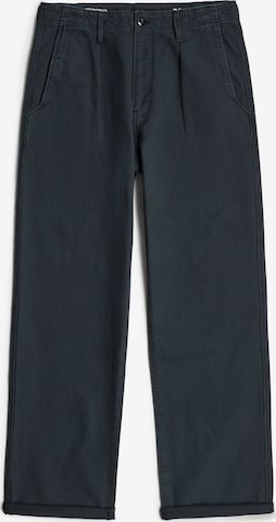 G-STAR Bandplooibroek in Blauw: voorkant