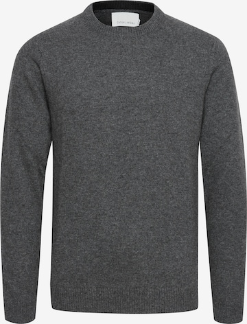 Casual Friday Sweater 'Karl' in Grey: front