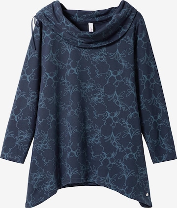 SHEEGO Sweatshirt in Blue: front