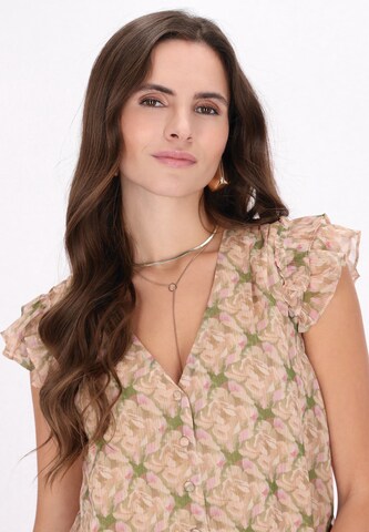 faina Μπλούζα 'Fashion Look' σε μπεζ