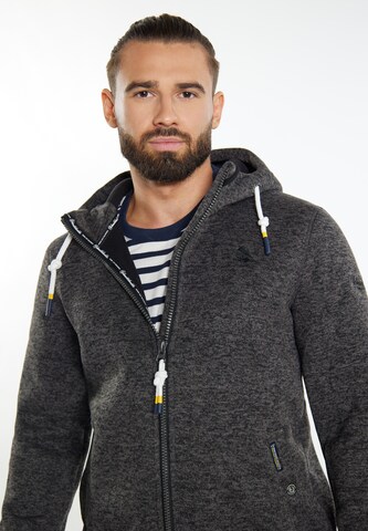 Schmuddelwedda Fleece Jacket in Grey