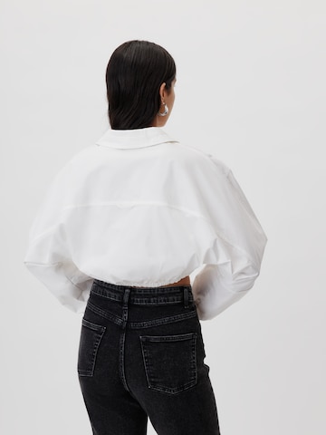 Camicia da donna 'Mia' di LeGer by Lena Gercke in bianco