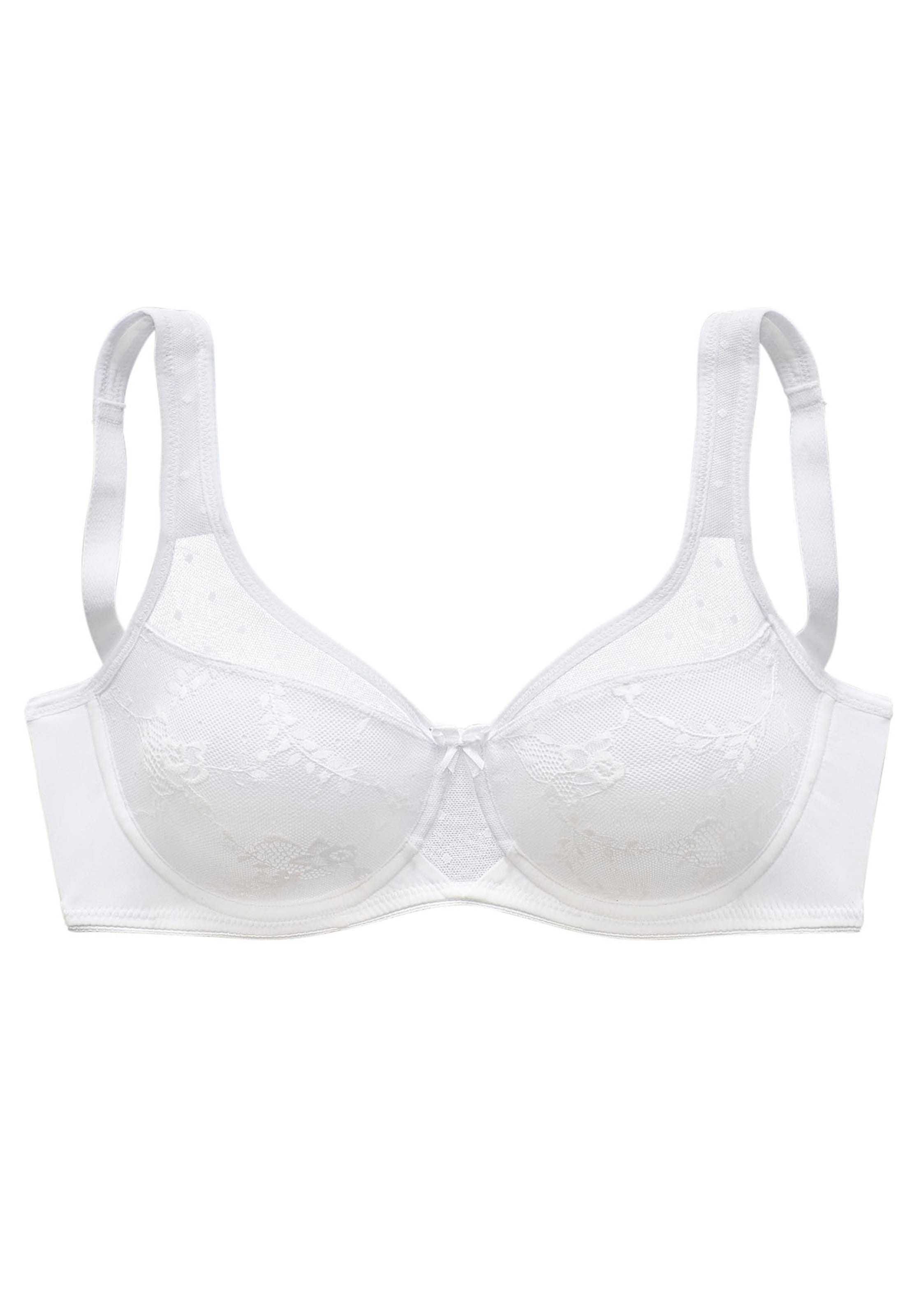 NUANCEMinimizer Minimizer grudnjak - bijela boja: prednji dio