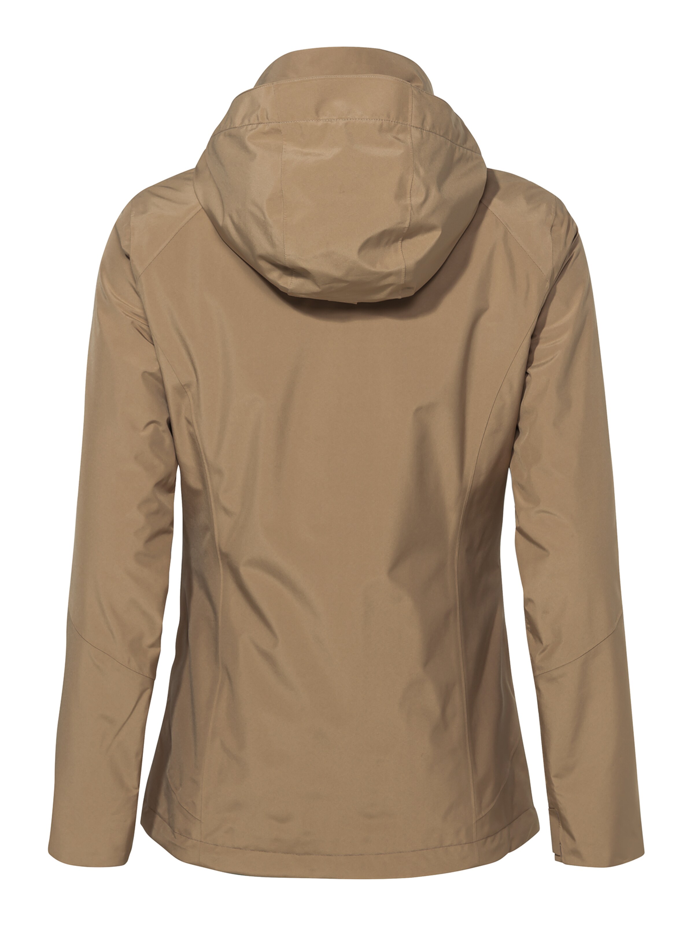 VAUDE Outdoorjas 'Rosemoor 3in1 J II' in Beige