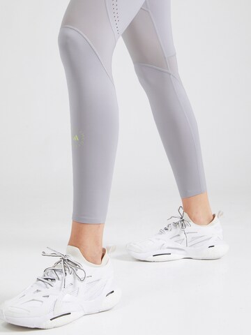 ADIDAS BY STELLA MCCARTNEY Skinny Workout Pants 'TruePurpose Optime' in Grey