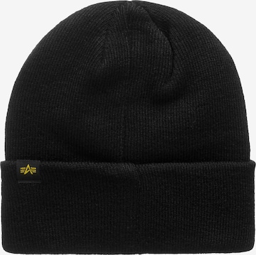 ALPHA INDUSTRIES Beanie 'X-Fit' in Black