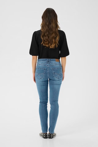 Cream Slimfit Jeans 'Amalie' i blå