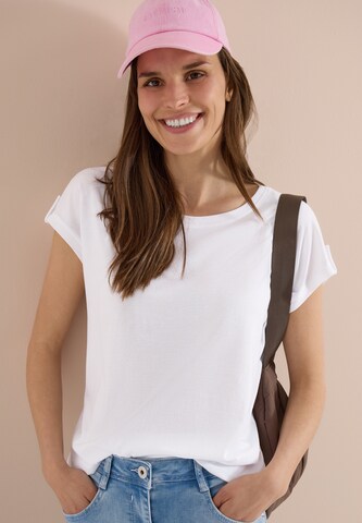CECIL T-Shirt in Weiß