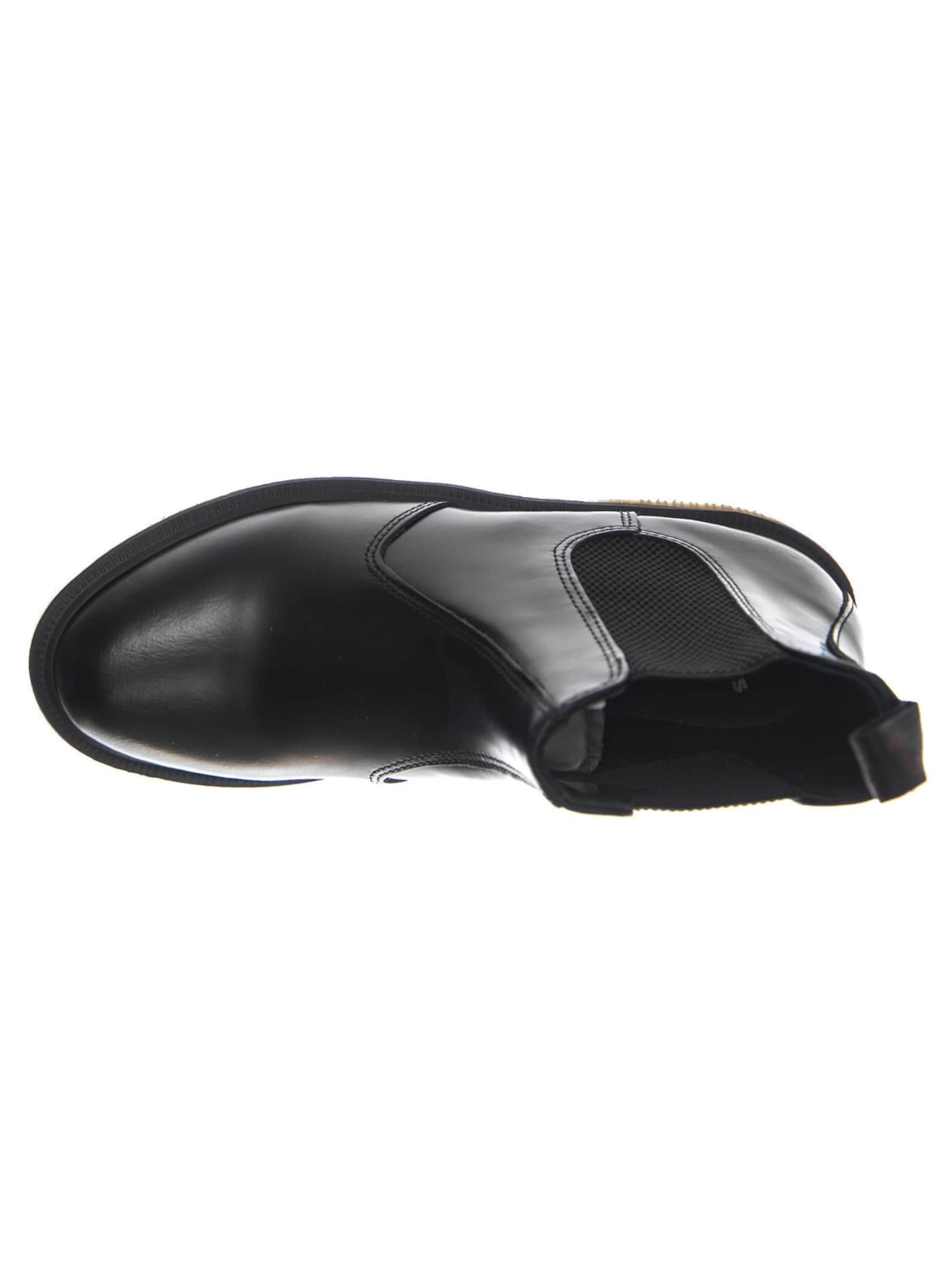 Dr. Martens Boot 'Flora Black Polished Smooth' in Black