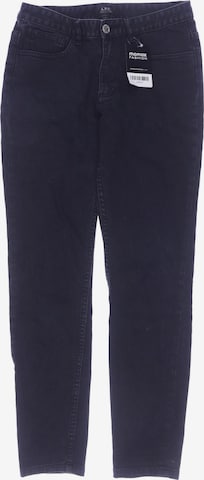 A.P.C. Jeans 26 in Schwarz: predná strana