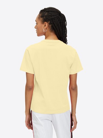 FILA - Camisa funcionais 'BIENDORF' em amarelo