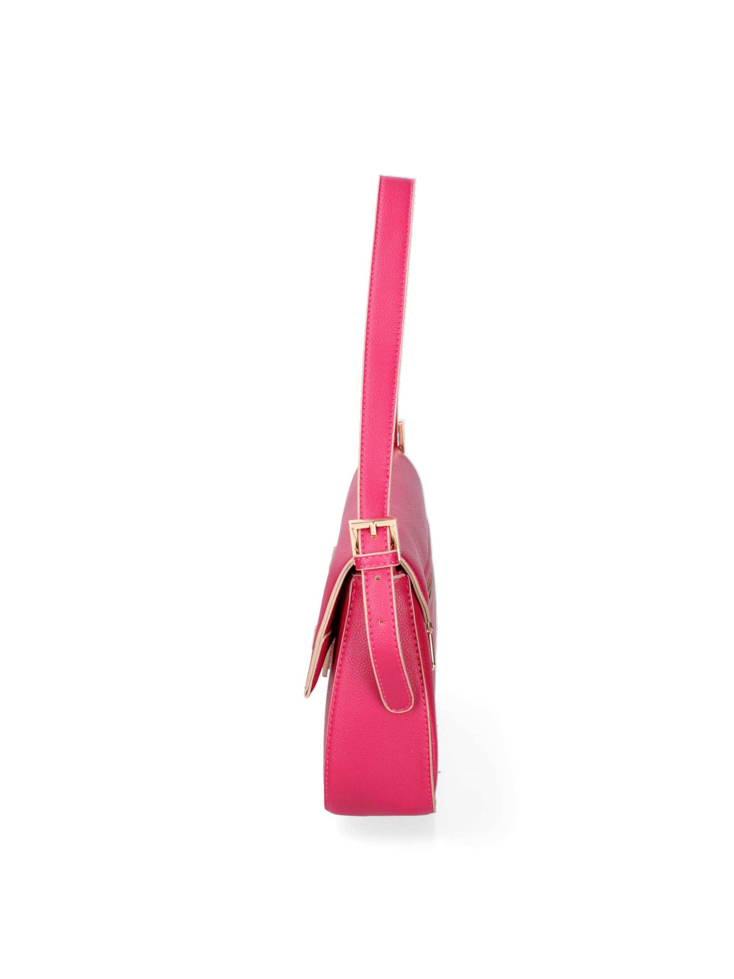 Borsa a spalla 'Borsa a Spalla Donna Calliope Ecopelle - Chiusura Girello' di Diana&Co. in rosa