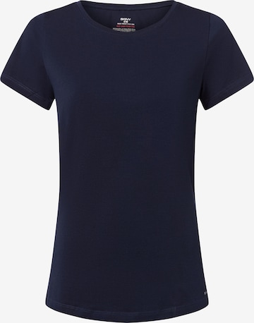 Skiny Slaapshirt in Blauw: voorkant
