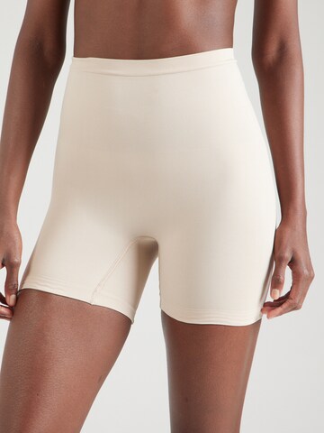 Pantalon modelant 'SILI' Freequent en beige : devant