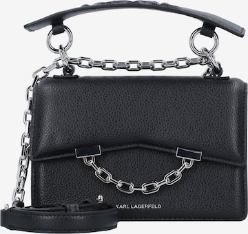 Karl Lagerfeld Tasche 'Seven Grainy' in Schwarz: predná strana