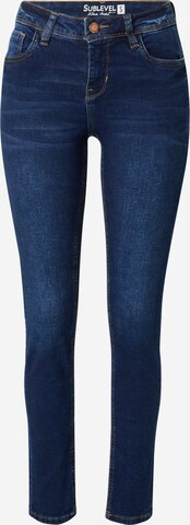 Slimfit Jeans 'JULIA' di Sublevel in blu: frontale