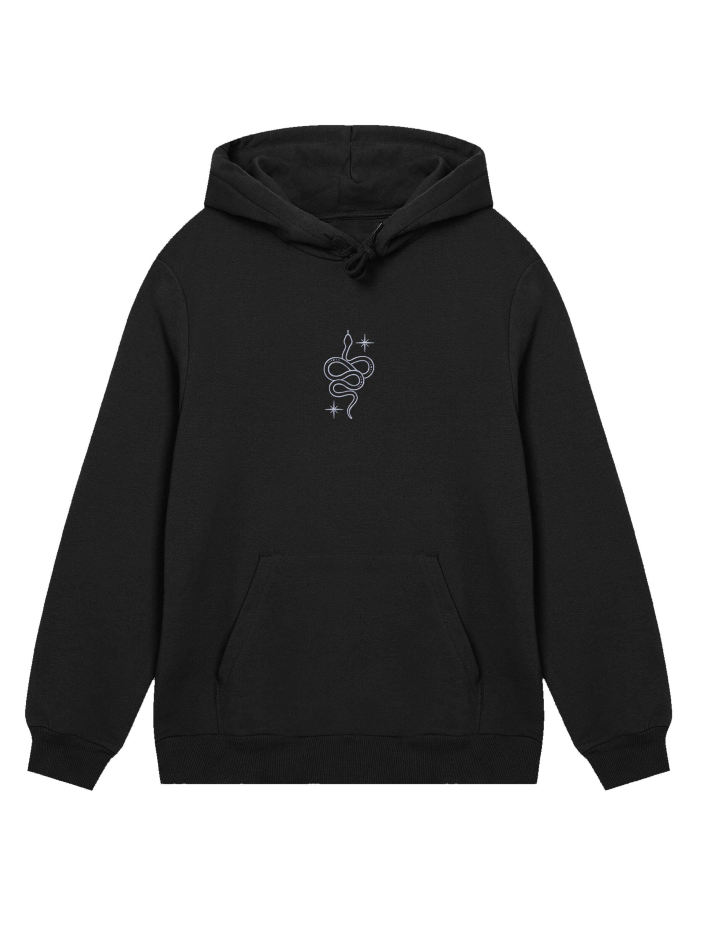 F4NT4STIC Sweatshirt 'Mystical Snake' in Black: front