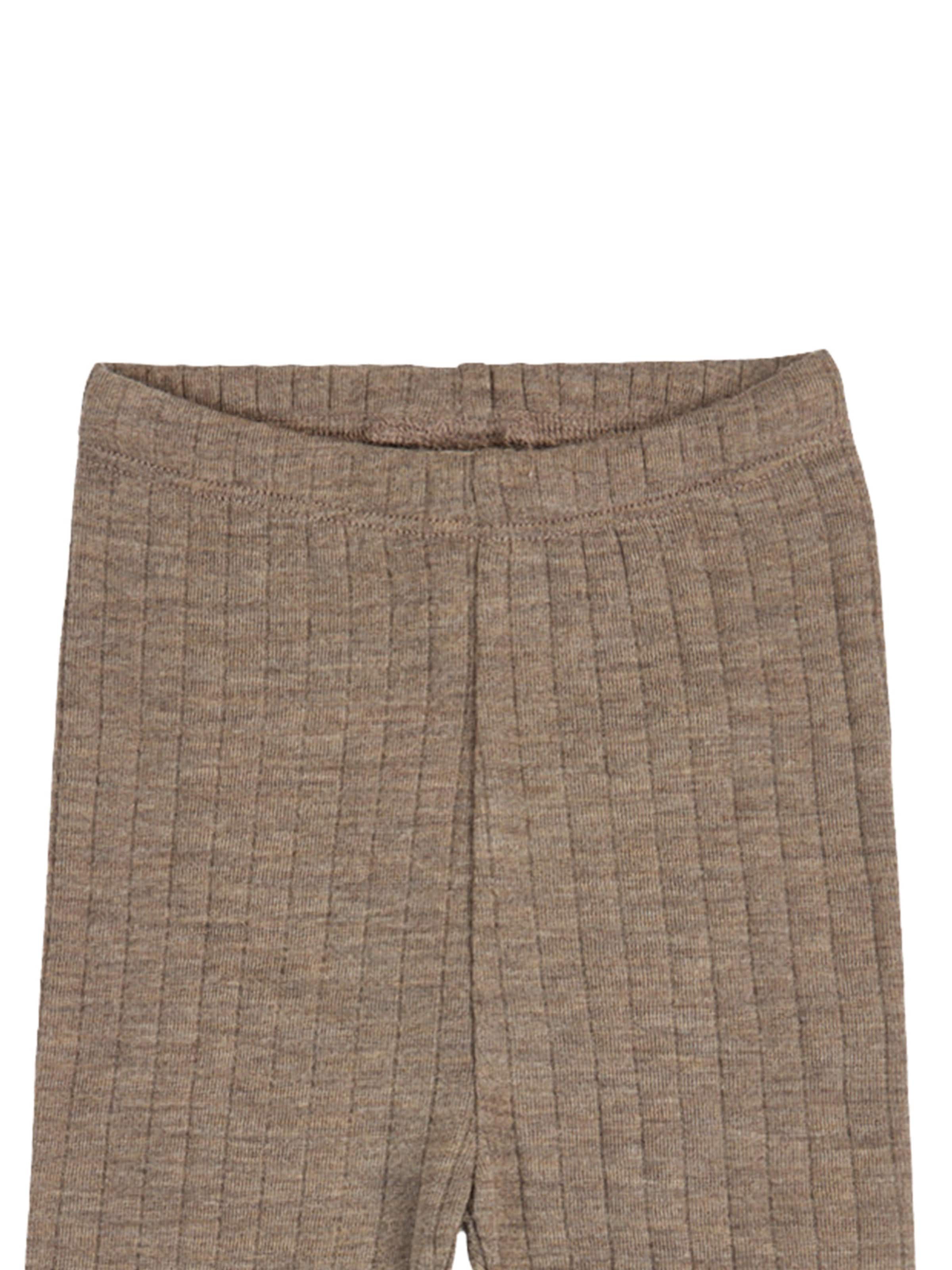 Müsli by GREEN COTTON - Tapered Calças em castanho