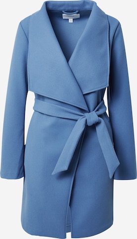 VILA Between-seasons coat 'Poko' in Blue: front