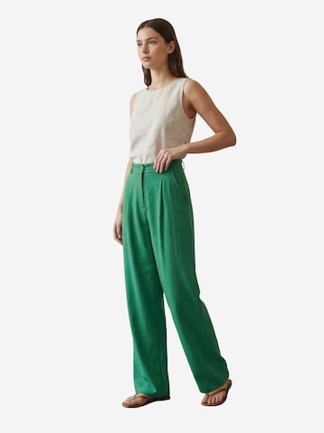 Regular Pantalon à pince 'Hose' My fashion en vert