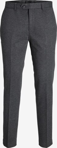 JACK & JONES Regular Trousers with creases 'Winter' in Grey: front