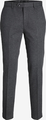 JACK & JONES Regular Pleated Pants 'Winter' in Grey: front