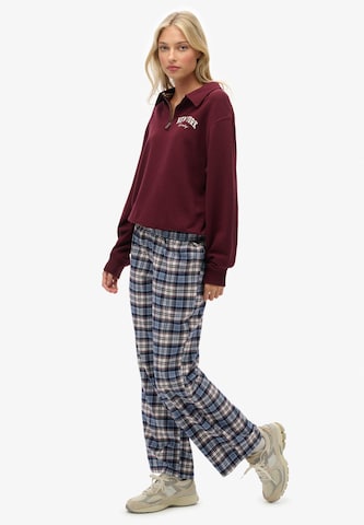 Wide Leg Pantalon Superdry en mélange de couleurs