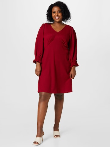 Dorothy Perkins Curve Dress in Red: front