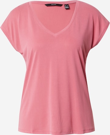 VERO MODA T-Shirt 'Filli' in Pink: predná strana