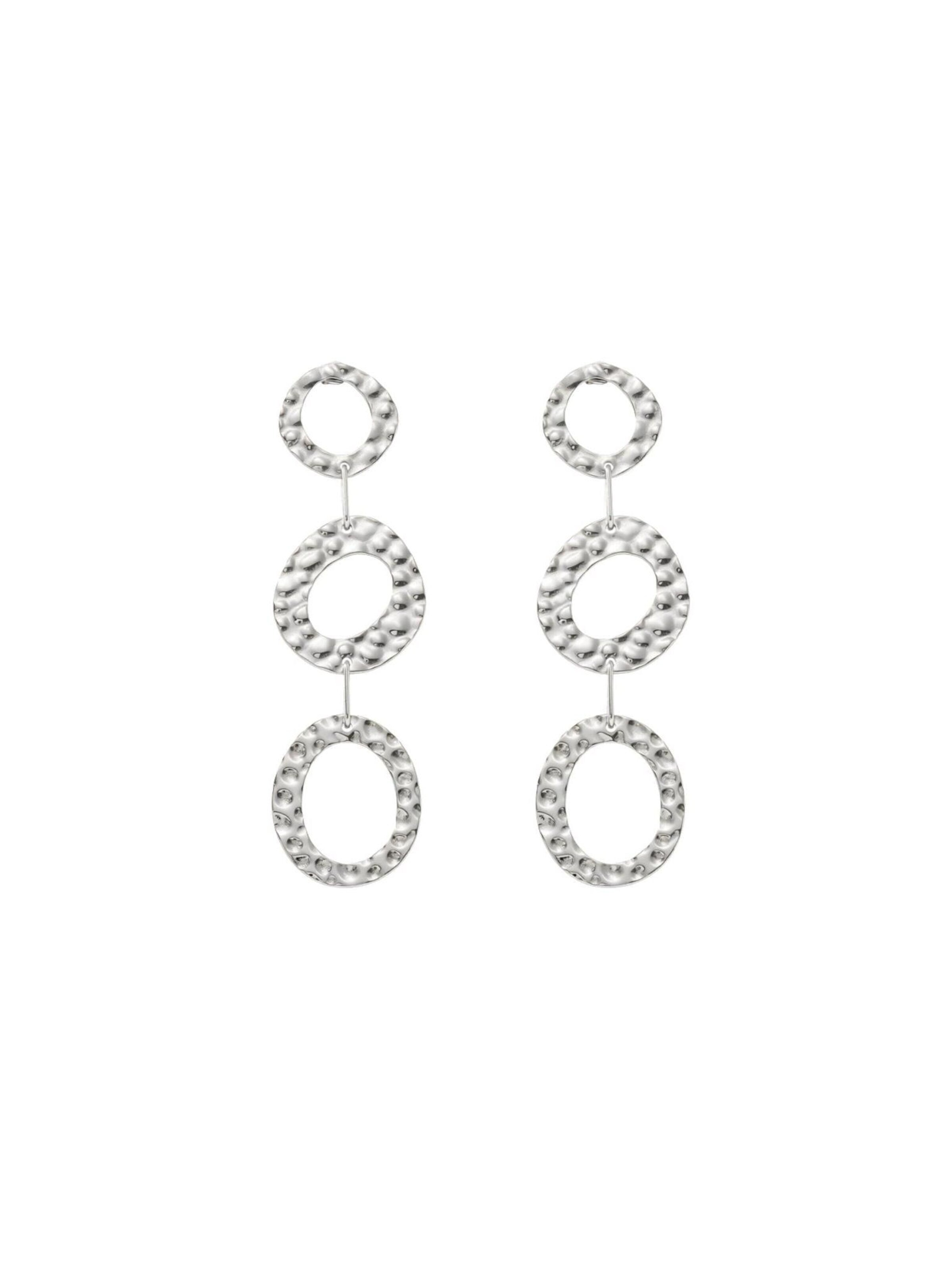 Orecchini 'SOL' di DNSK Copenhagen in argento: frontale