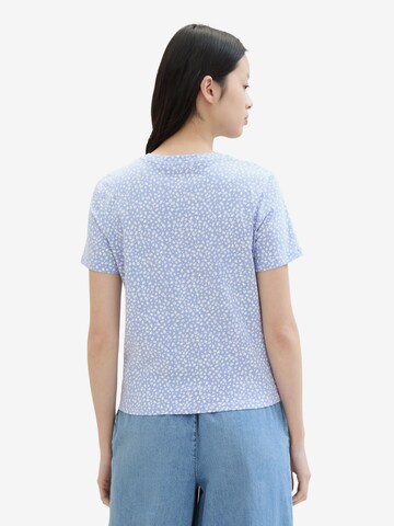 TOM TAILOR DENIM T-Shirt in Blau