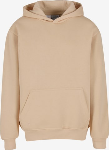 Felpa 'Essential' di Urban Classics in beige: frontale