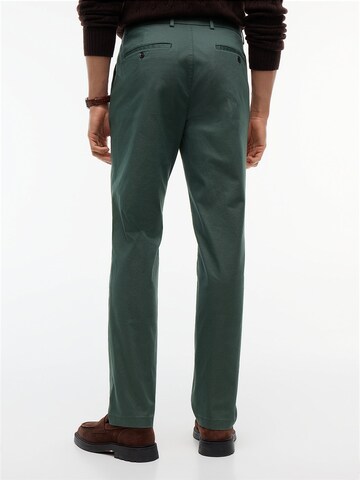 Regular Pantalon chino 'Denton' TOMMY HILFIGER en vert