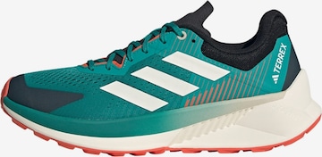 ADIDAS TERREX - Zapatillas de running 'Soulstride Flow' en verde: frente