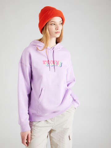 Sweat-shirt 'THATS RAD' ROXY en violet : devant