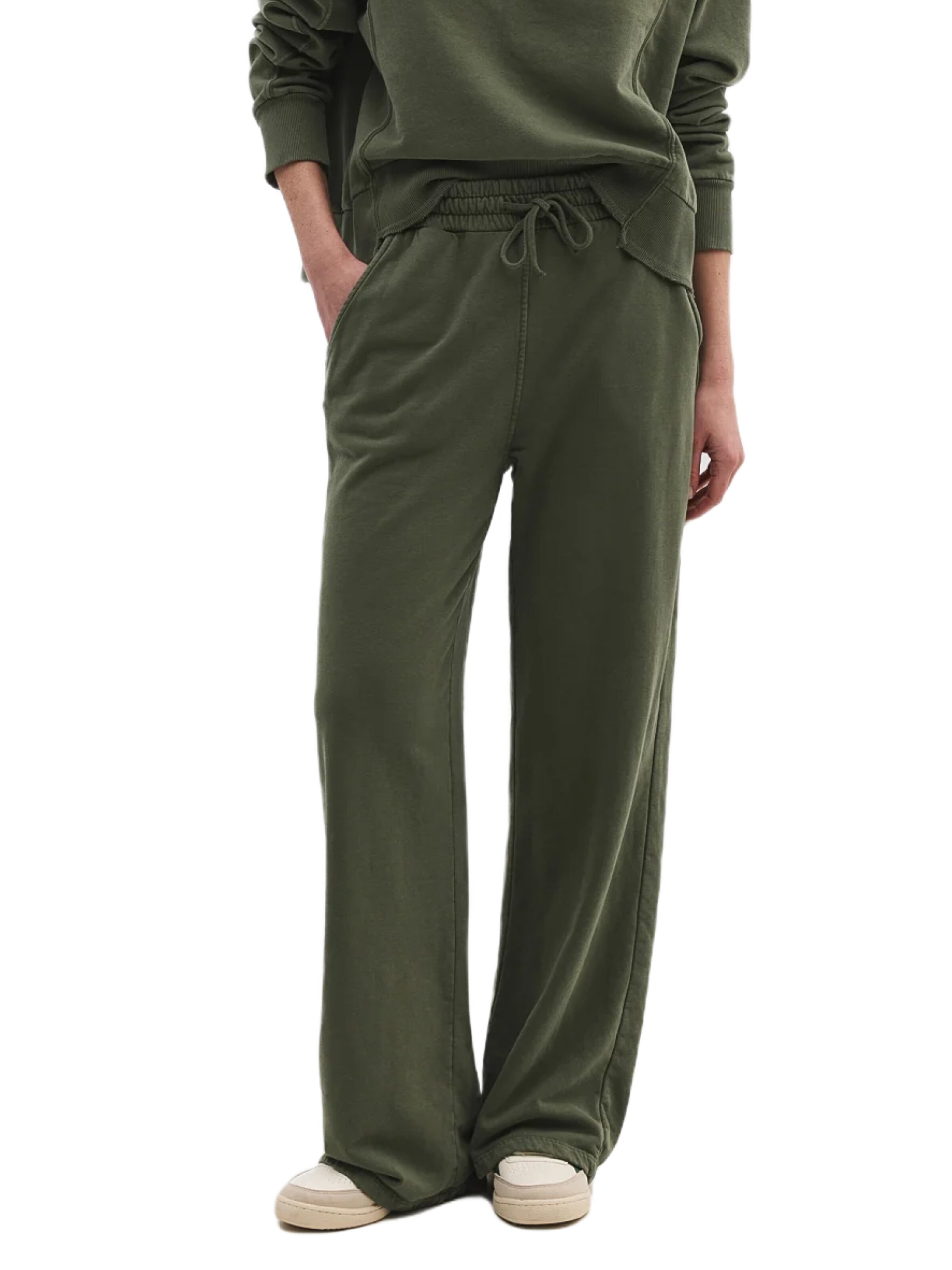 No Matter What Baggy Hose in Grün: Vorderseite